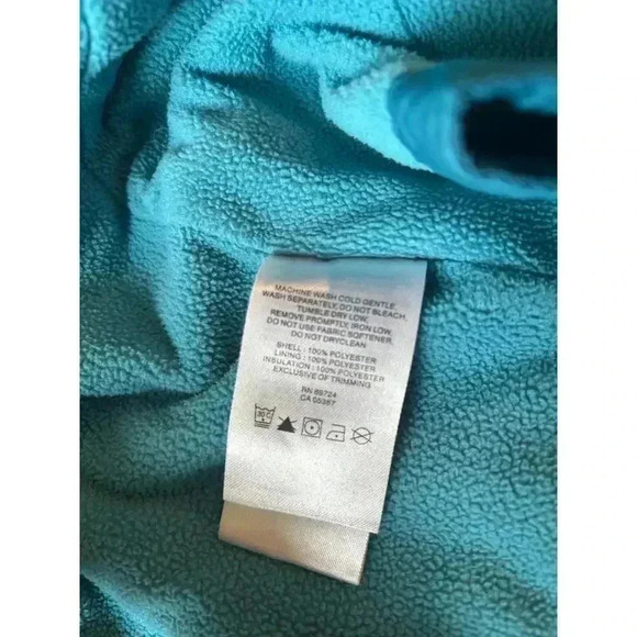 Columbia woman’s vest size small in excellent condition blue fleece lining - Picture 7 of 10